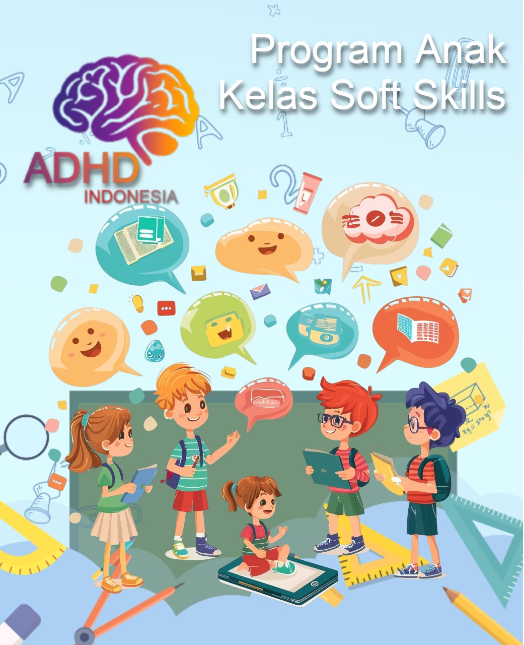 Program ADHD Indonesia Provinsi Bali Kelas Soft Skills Anak ADHD